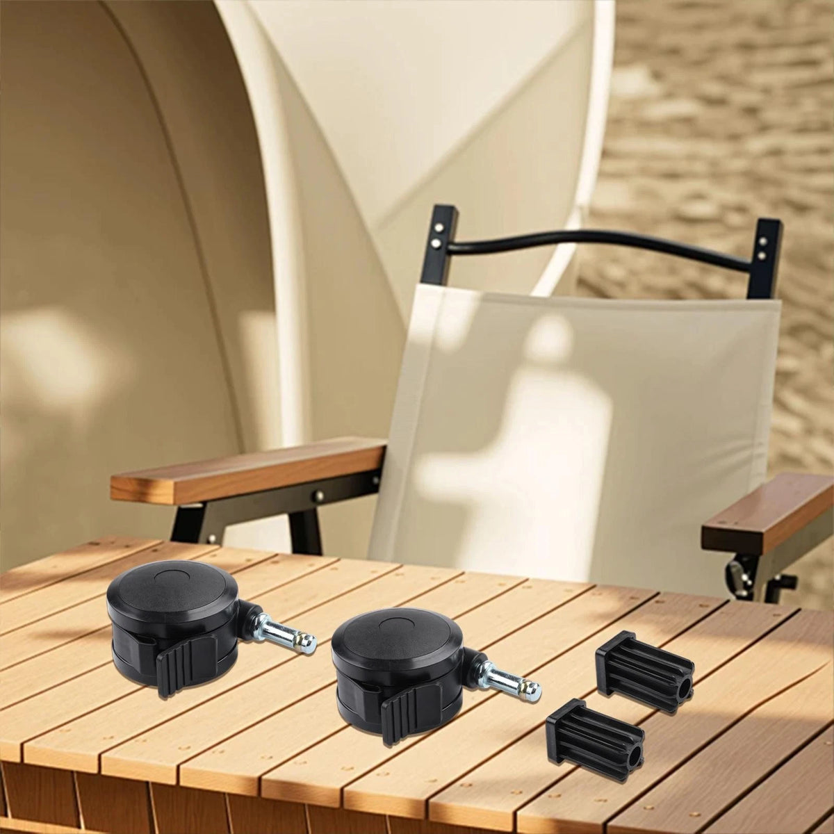 Locking Casters for Easy Installation