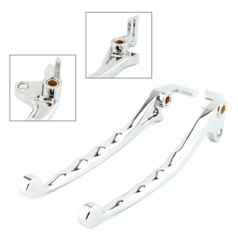 Front Brake & Clutch Levers for Honda GL1500 Goldwing (1988–2000) Chrome