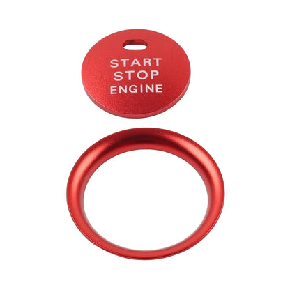 Red Engine Start Push Button Cover Ring Trim For Mazda 3 Axela 6 Atenza