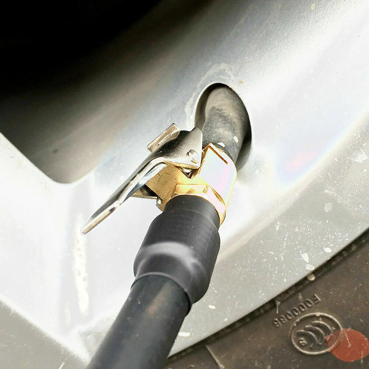 2X Open Flow Straight Lock-On Air Chuck for Tire Inflator