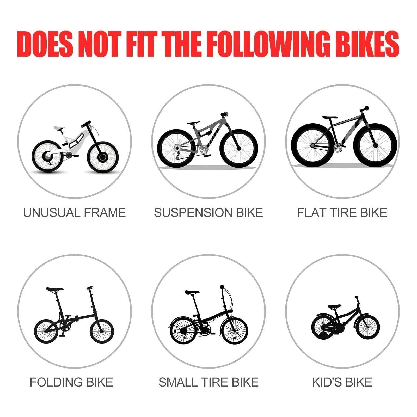 Rear Rack for Bicycle Mountain Bike (Universal Fit)