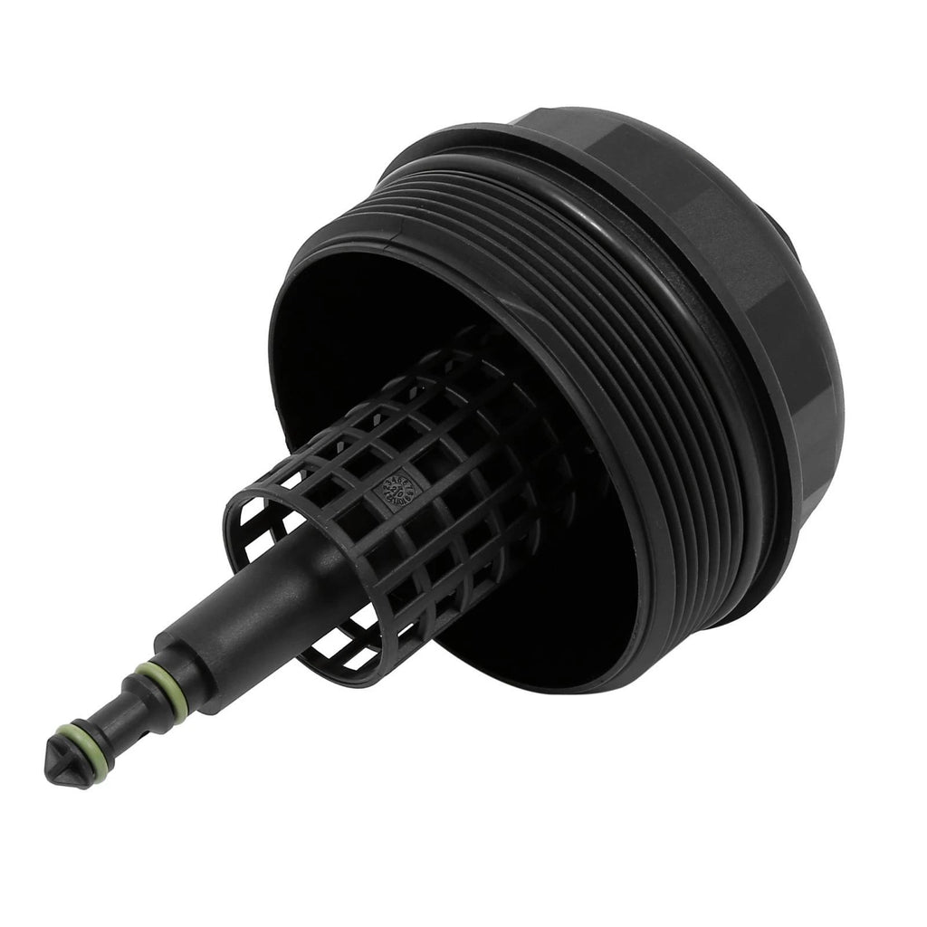 Black Oil Filter Cap Cover 11421744000 for BMW E88 E90 E60 E63 (2007–2013)