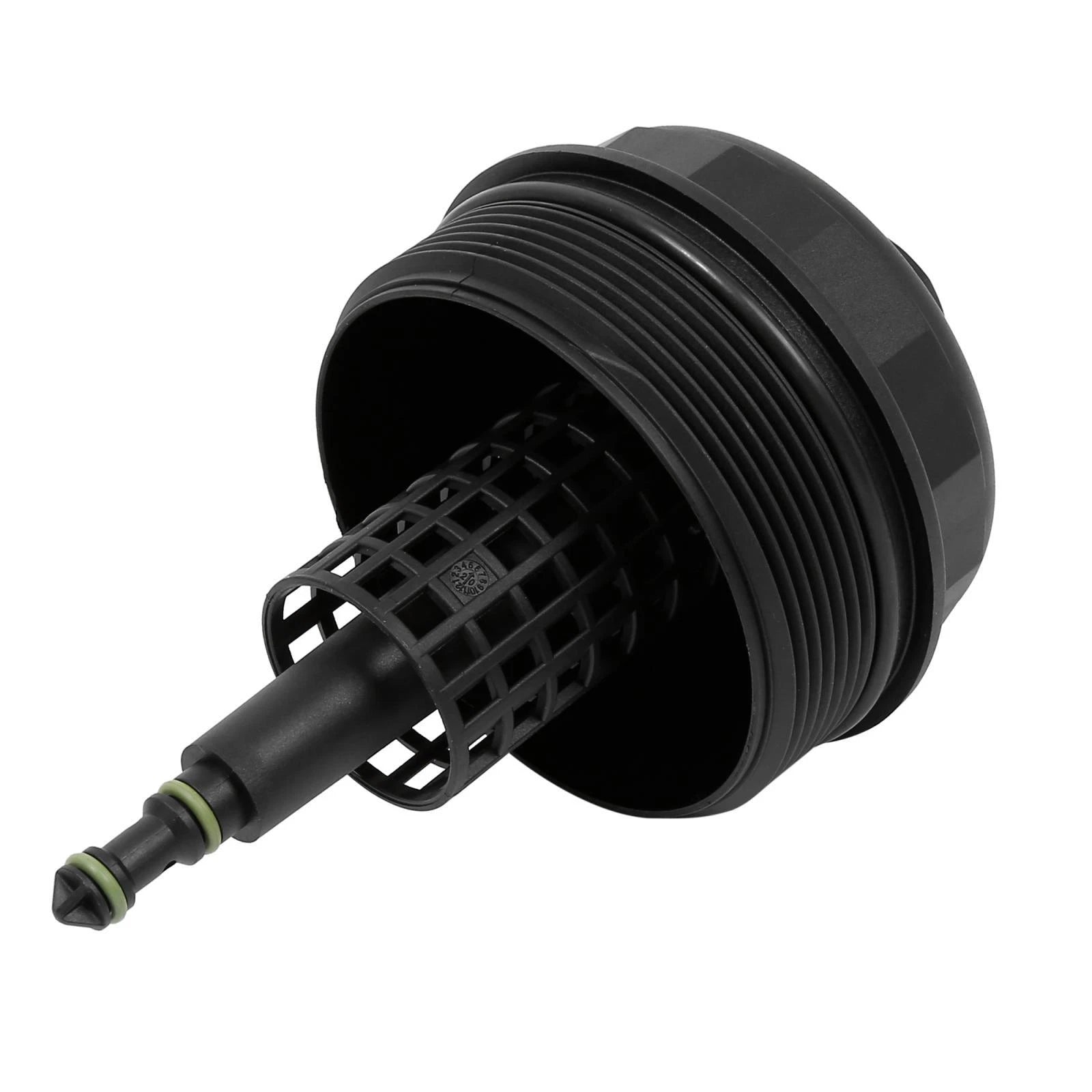 Black Oil Filter Cap Cover 11421744000 for BMW E88 E90 E60 E63 (2007–2013)