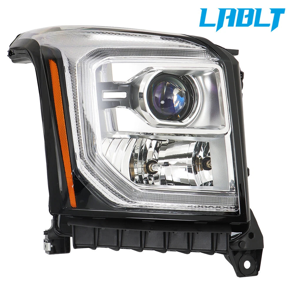 Right Halogen Headlight W/DRL for GMC Yukon/Yukon XL (2015–2017)