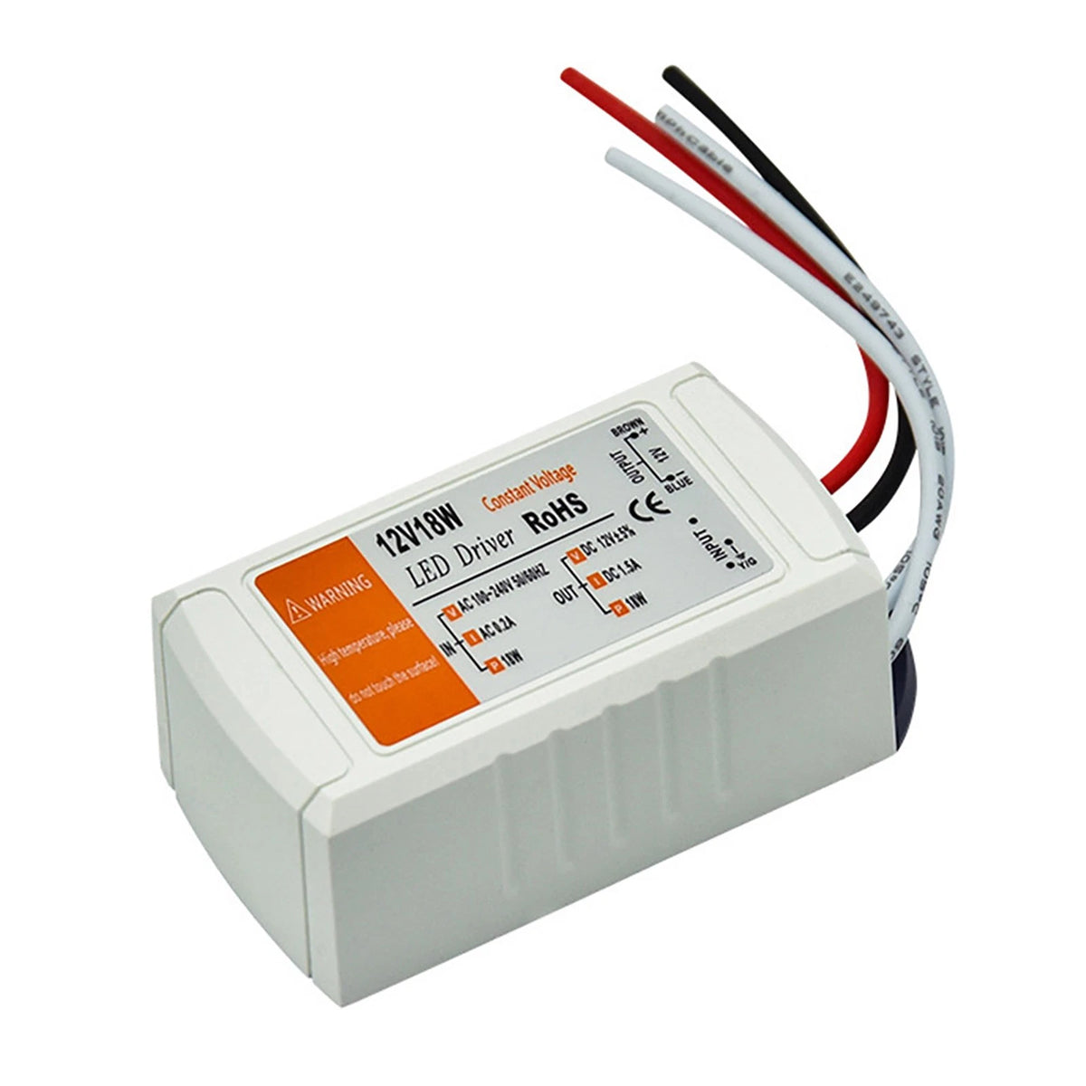LED Driver Adapter AC-DC Converter for (120V/240V to 12V)