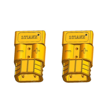 2X 50Amp Quick Connect Battery Charging Connectors for ATV
