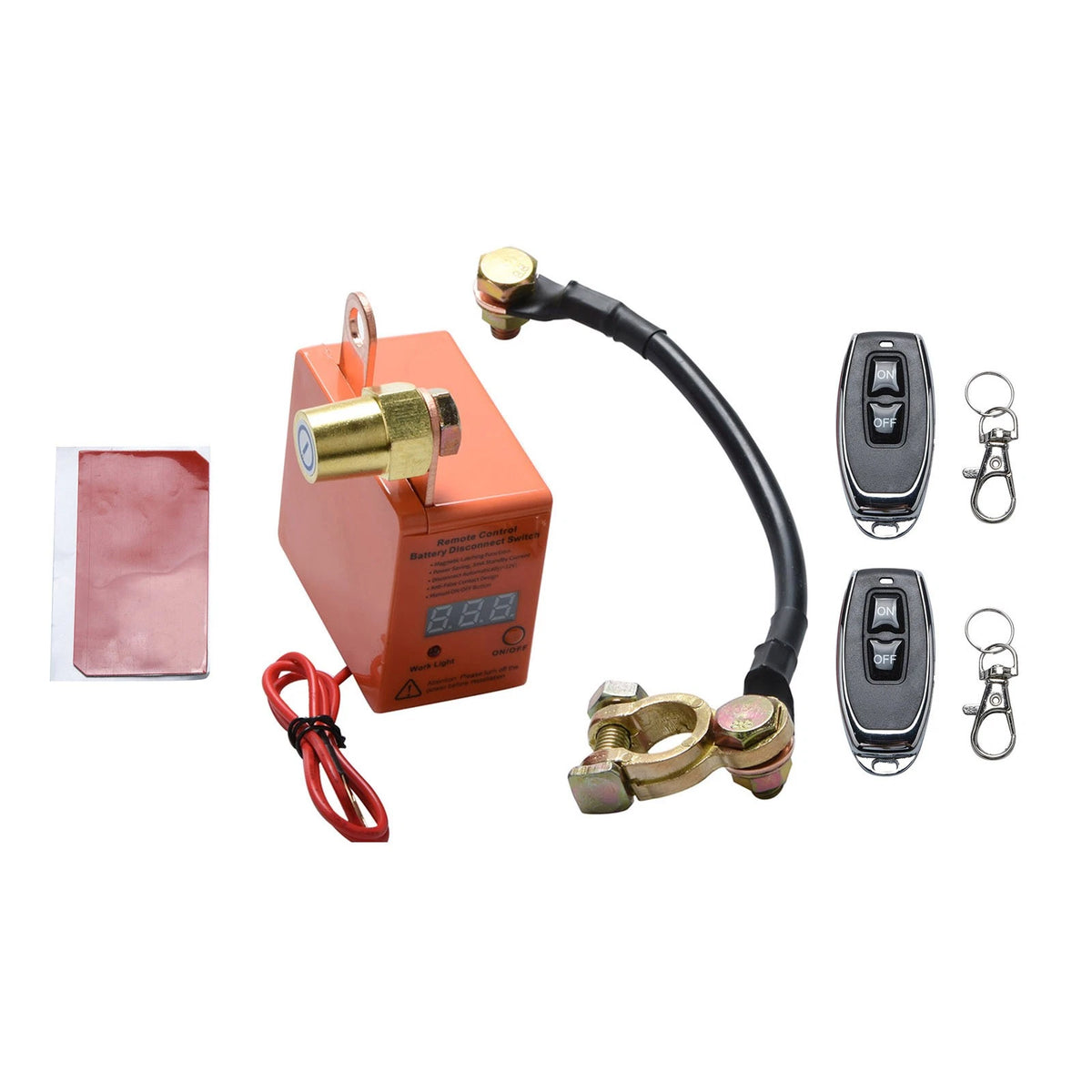 Wireless Remote Battery Disconnect Switch for Universal Vehicles (240A)