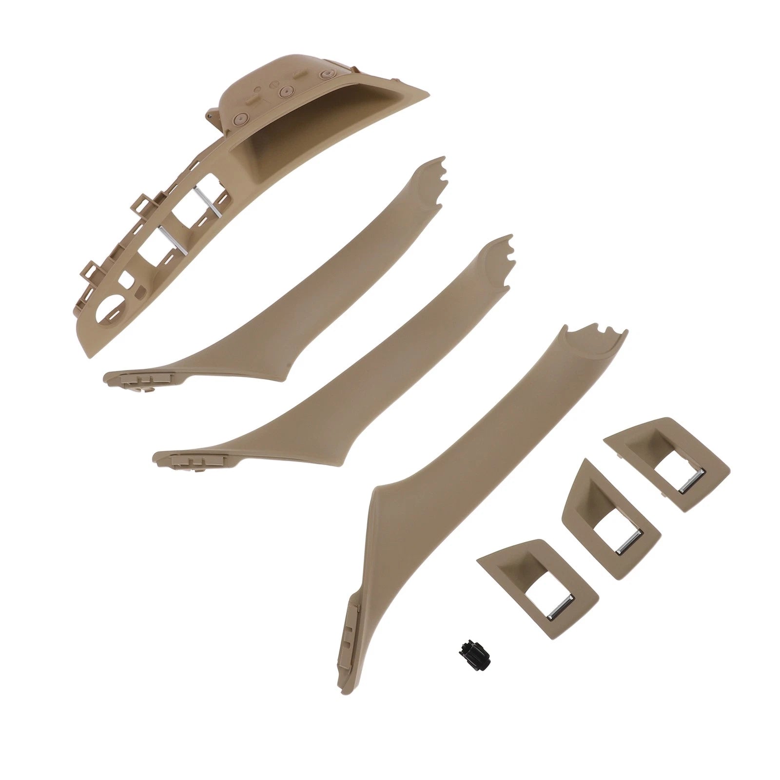 Door Panel Handle Pull Trim Cover for BMW 5 Series (2011–2016) Beige