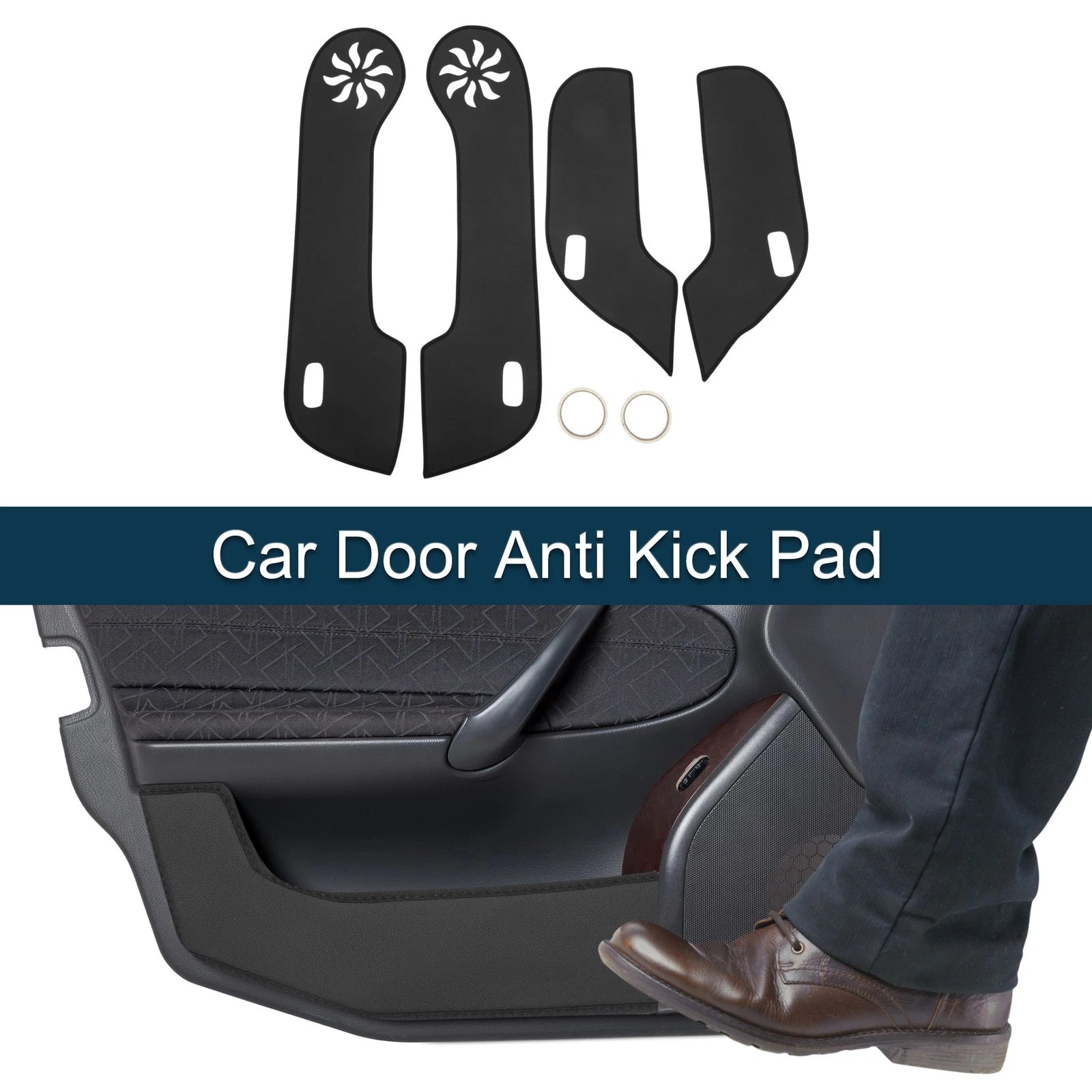 Door Anti Kick Pad Protector for Honda Accord 7th Gen (2006–2007) 1 Set