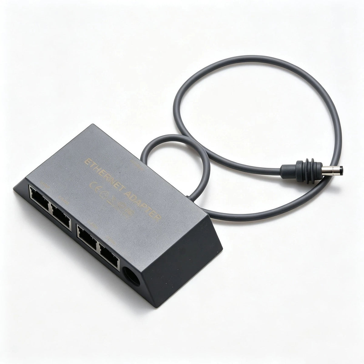 Ethernet Adapter for Starlink Gen3/Mini Dish (LED, 4 Gigabit Ports)