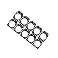 10pcs Diaphragm Gasket for Metering Carburetor (92-251-8)