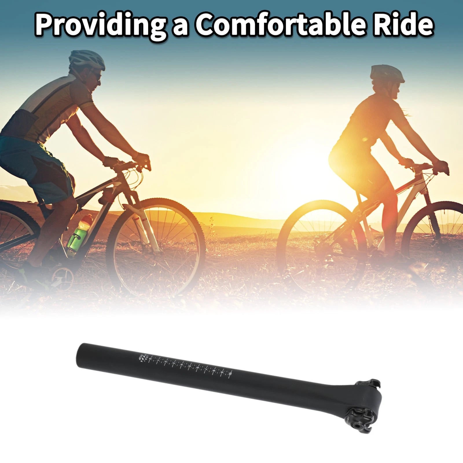 Bike Seat Post 31.6mm Replacement Lightweight for Universal Saddle (2000–2025)