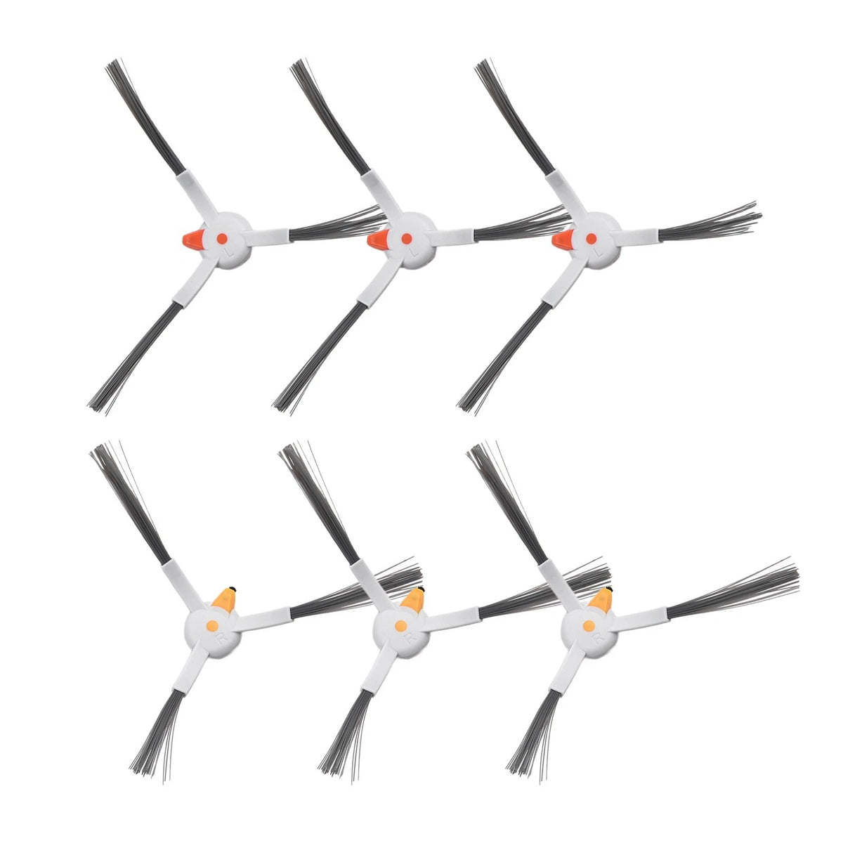 6pcs Side Brush for ABIR X6 X8 Cleaner
