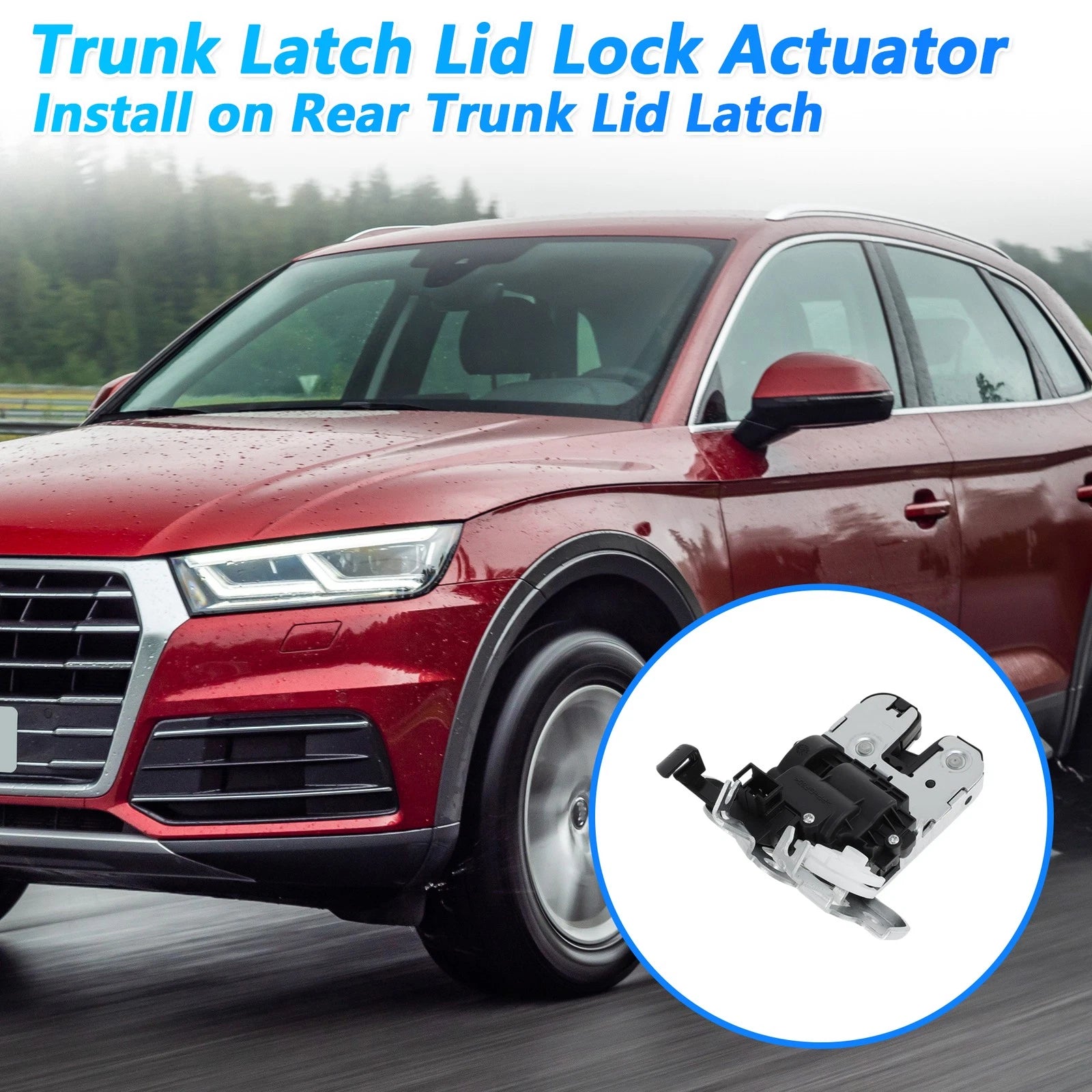 Rear Trunk Latch Lock Actuator Replacement for Audi Q5 (2008–2017)