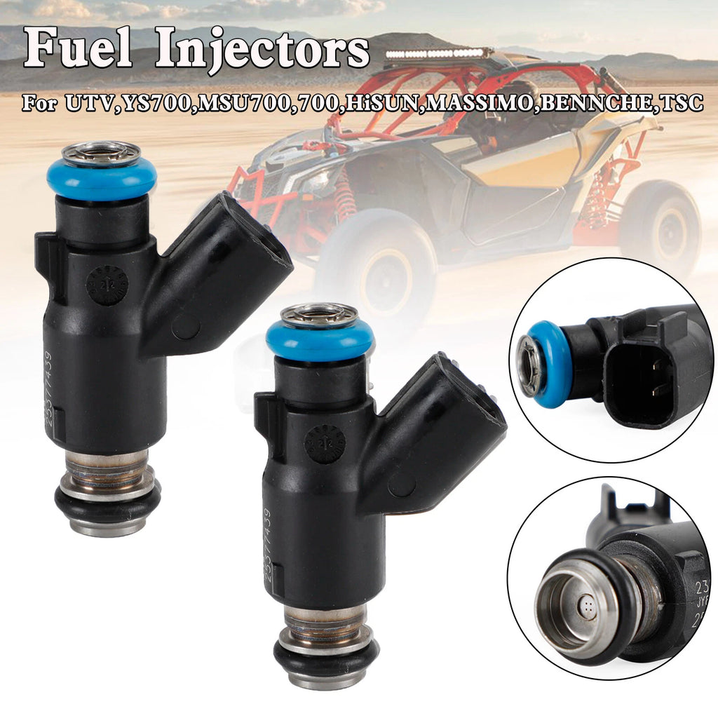 2X Fuel Injector for HiSun EFI 700 ATV UTV (2010–2023) 25377439 358800001 A9
