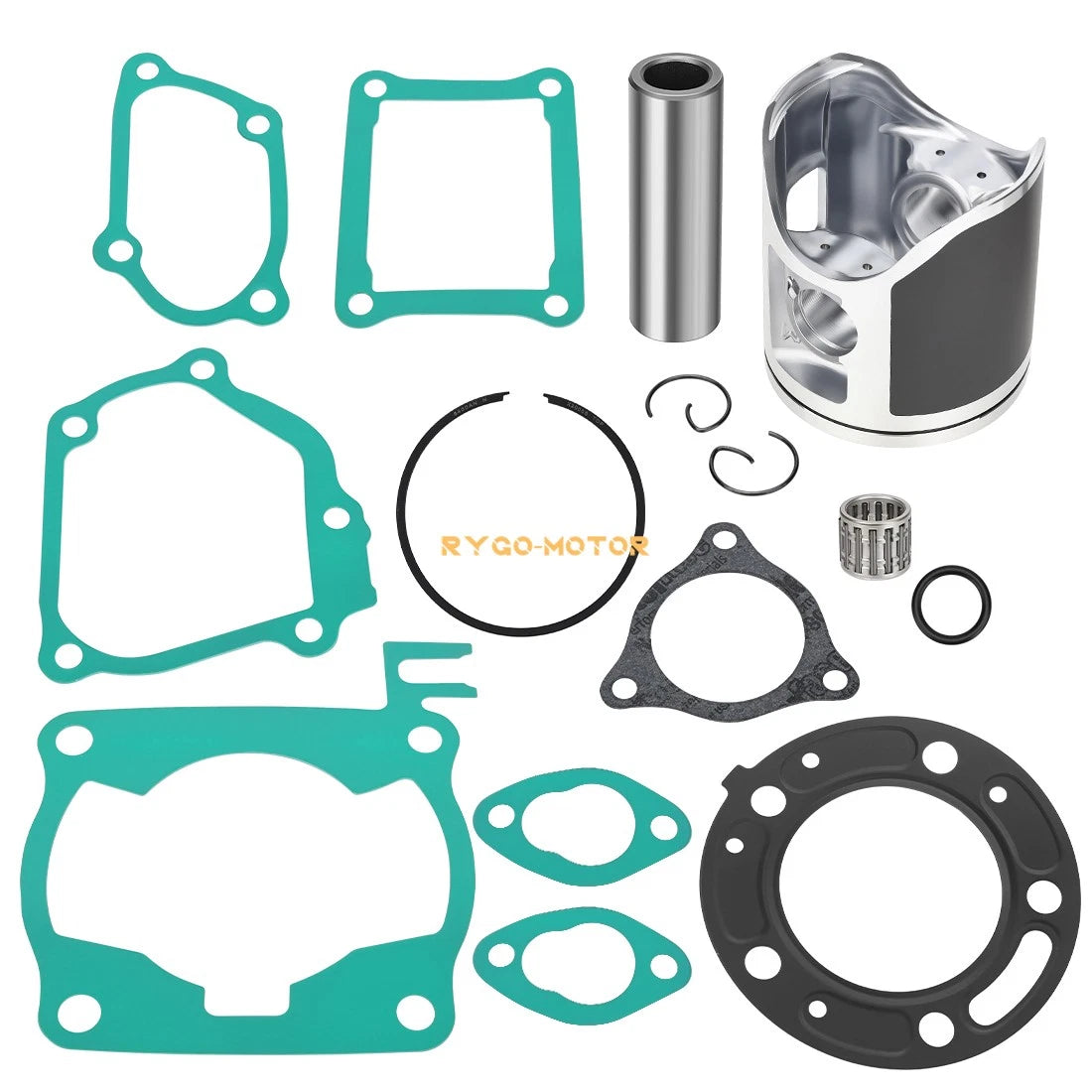 Top End Rebuild Piston Kit 54mm Size B for Honda CR125R (1992–1999) w/ Gaskets