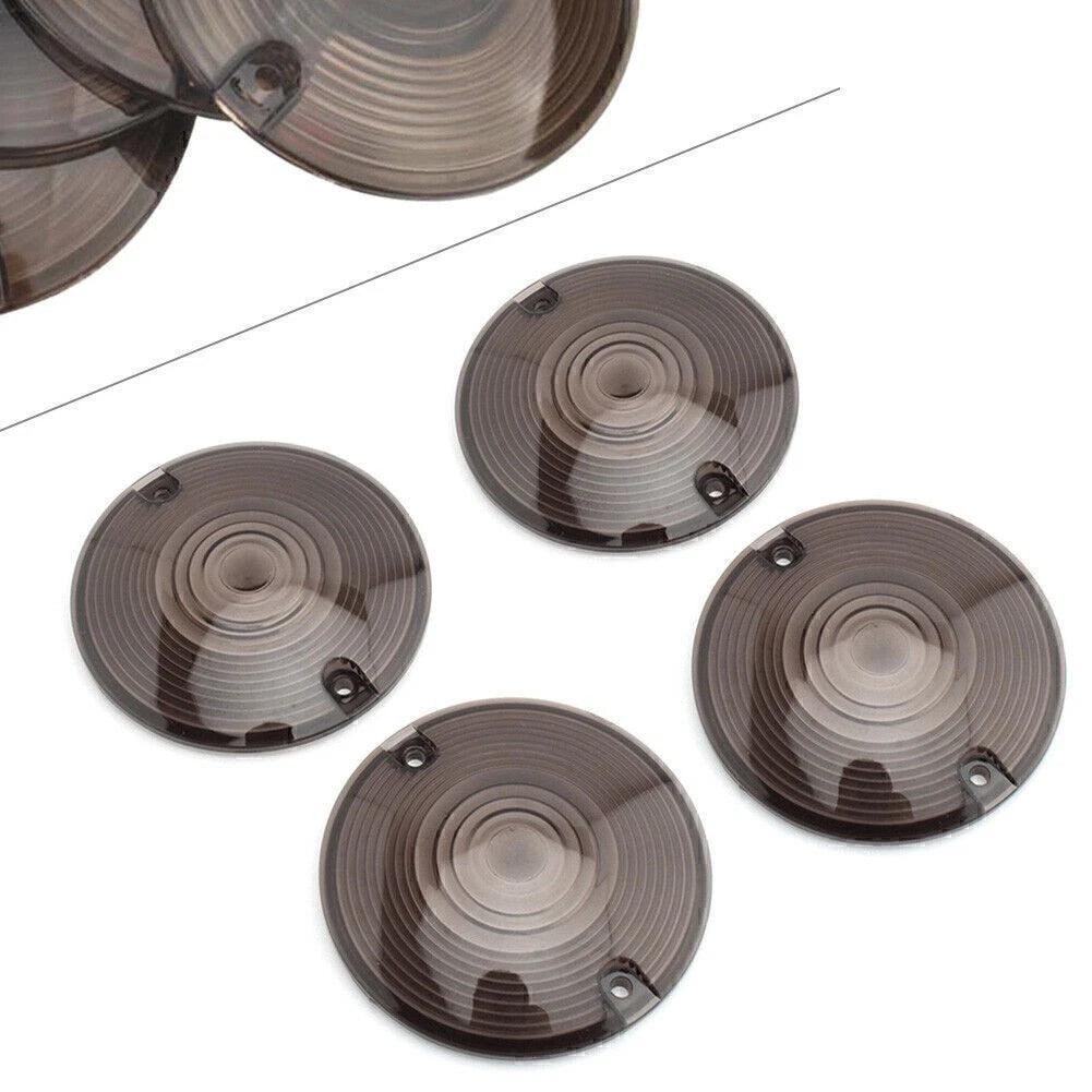 Turn Signal Light Cover for Harley Davidson Electra Glide - Smoke Lens
