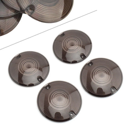 Turn Signal Light Cover for Harley Davidson Electra Glide - Smoke Lens