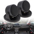 2Pcs Car Dome Tweeters for Universal Fit (LED)
