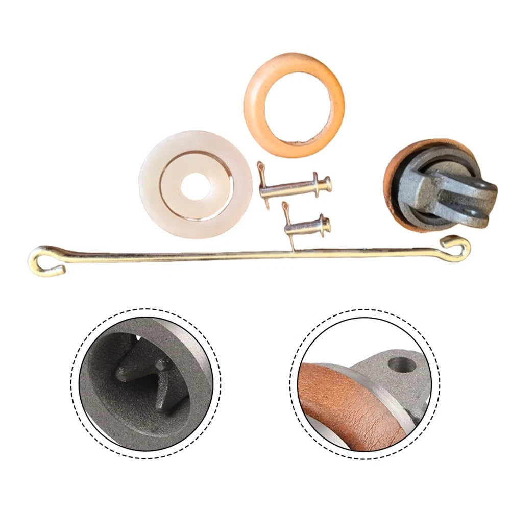 Replacement Piston for Type 75 Hand Pumps (Includes Leather Sleeve & Rod)