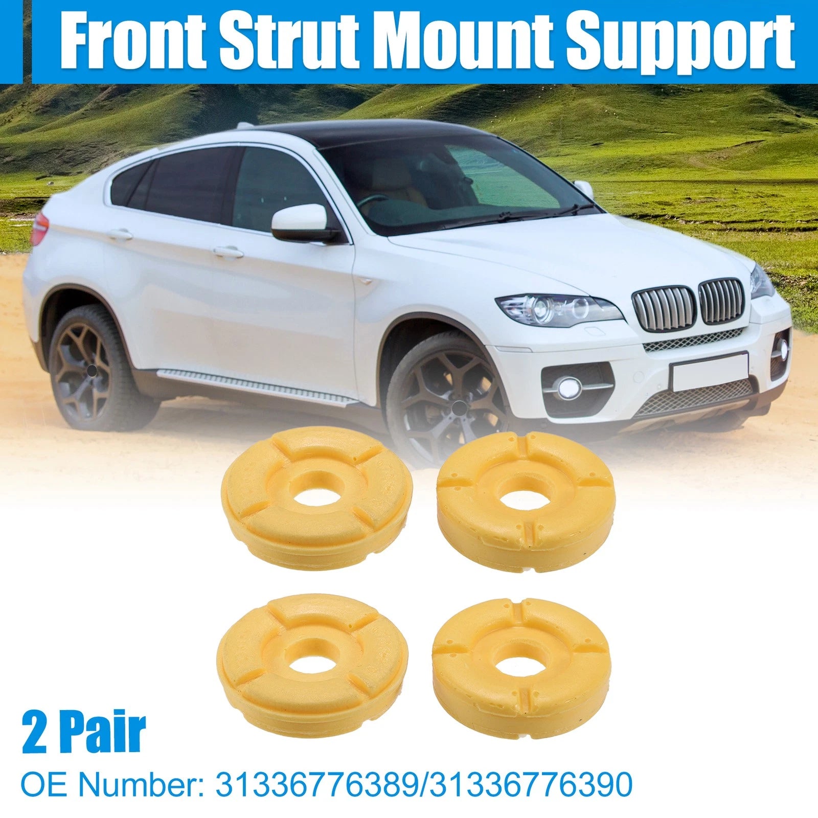 Engine Mount Buffer Upper and Lower Strut Mount Support for BMW (2006–2016)