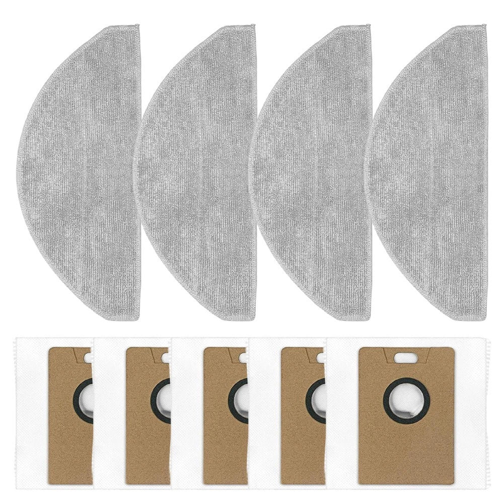 Replacement Mop Pads and Dust Bags for Narwal Freo S Robot Vacuum Cleaner