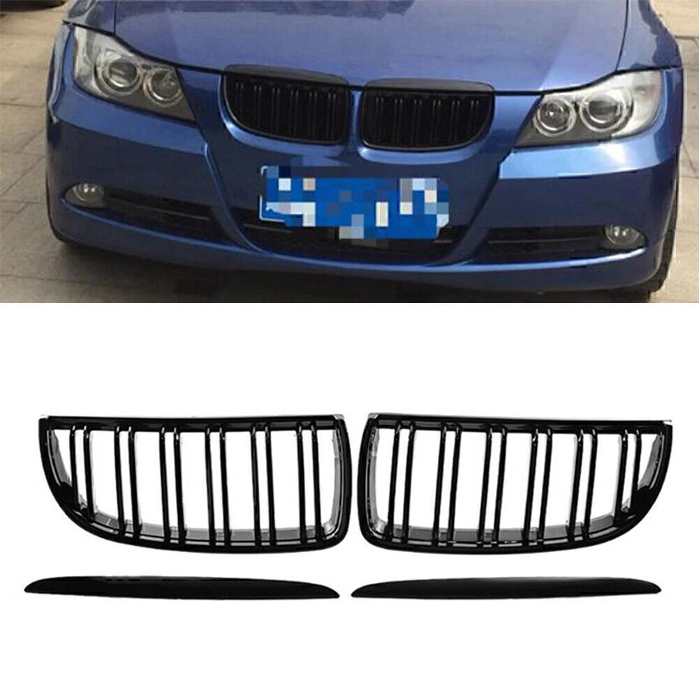 Front Grille Cover Frame for BMW E90 320i 323i 328i 335i (2005–2008)