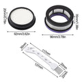 Vacuum Cleaner Filter Replacement for Anyson Stars 5 (Washable, Reusable)