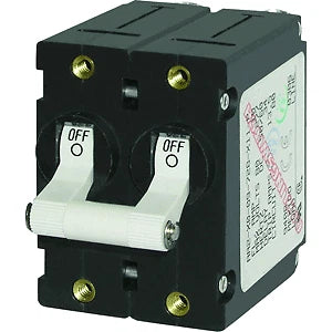 Blue Sea 7233 A-Series Double Pole Toggle Switch - 10AMP for Marine Use