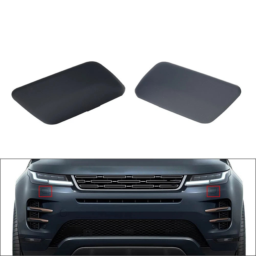 2X Front Headlight Washer Cover for Land Rover Range Rover Evoque (2020–2025)