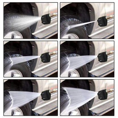 Spray Nozzle Set for High Pressure Washer (0, 15, 25, 40, 65 Degree)