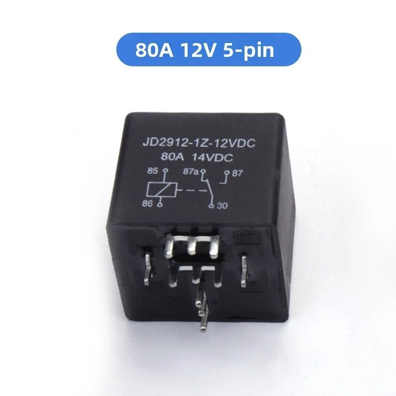 80A Sealed Relay for Automotive Systems (12V 24V)