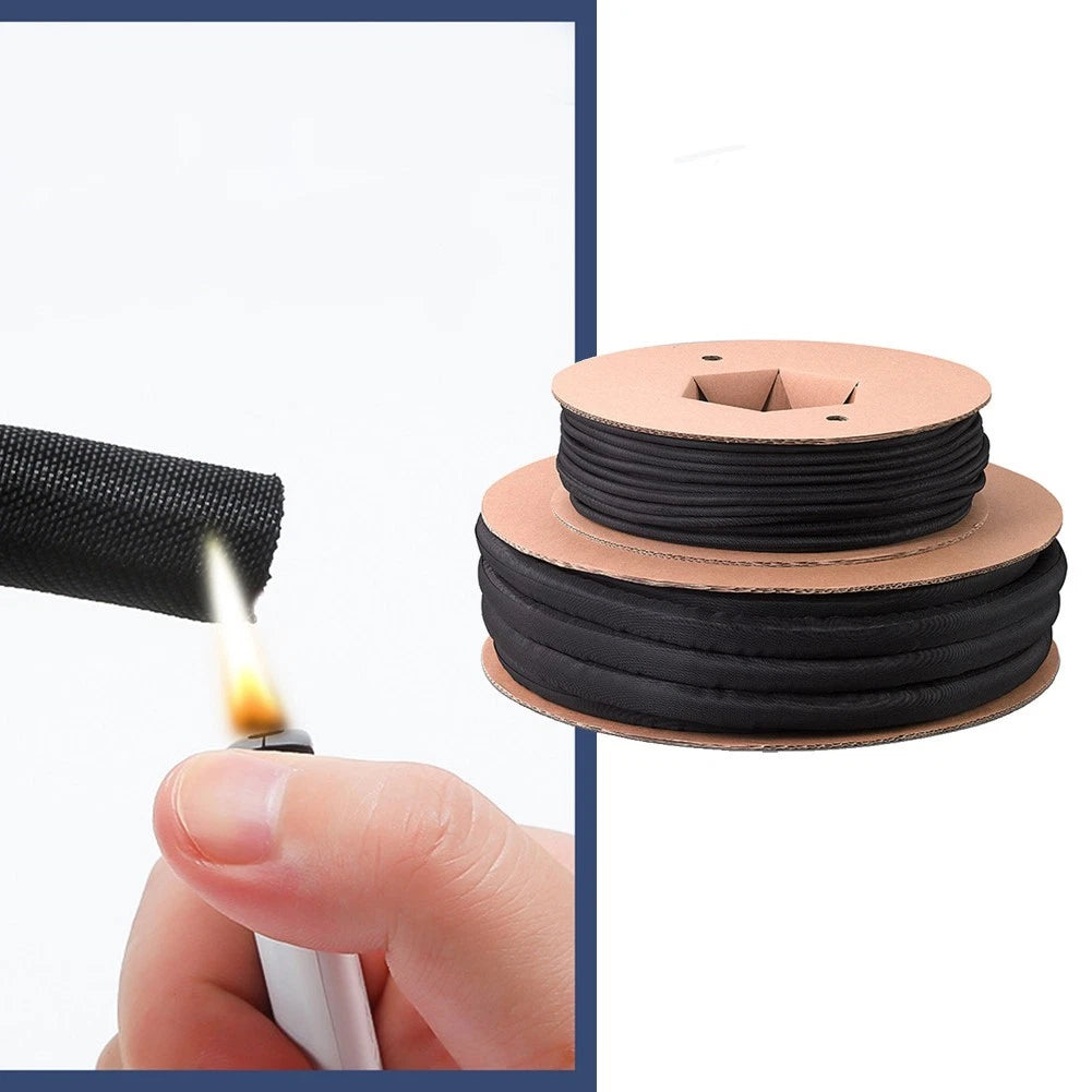 Self Closing PET Cable Sleeve for Convenient Installation and Maintenance