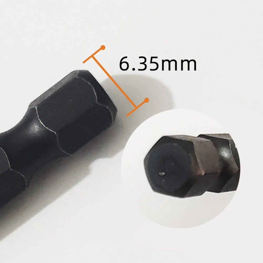 Magnetic Batch Head Electric Screwdriver Bit for Hex Shank (50mm)