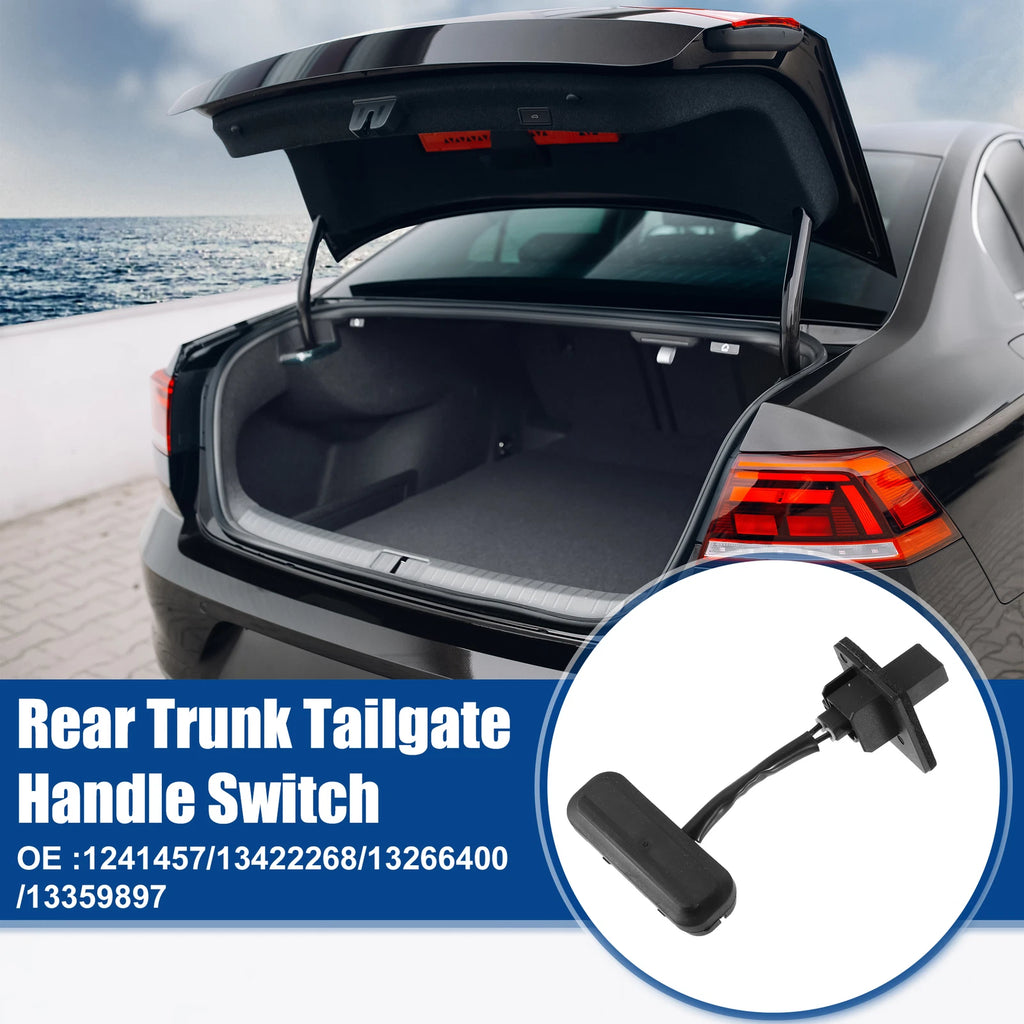 Rear Trunk Tailgate Lock Release Handle Button Switch for Buick Regal (2011–2016)