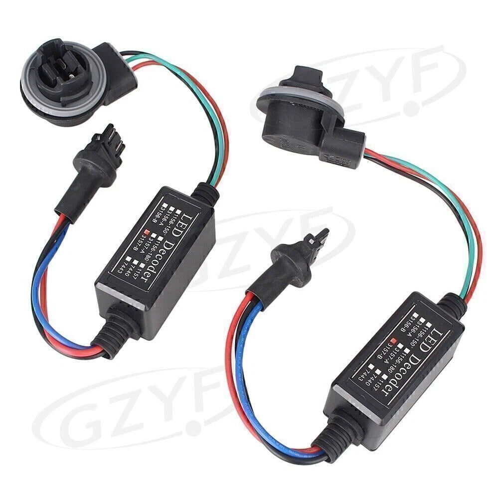 2X 3157B LED Decoder for Turn Signal Light (No Hyper Flashing)