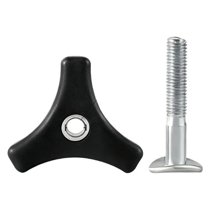 Replacement Lawn Mower Handle Bolt and Triangle Knob Nut for Most Machines