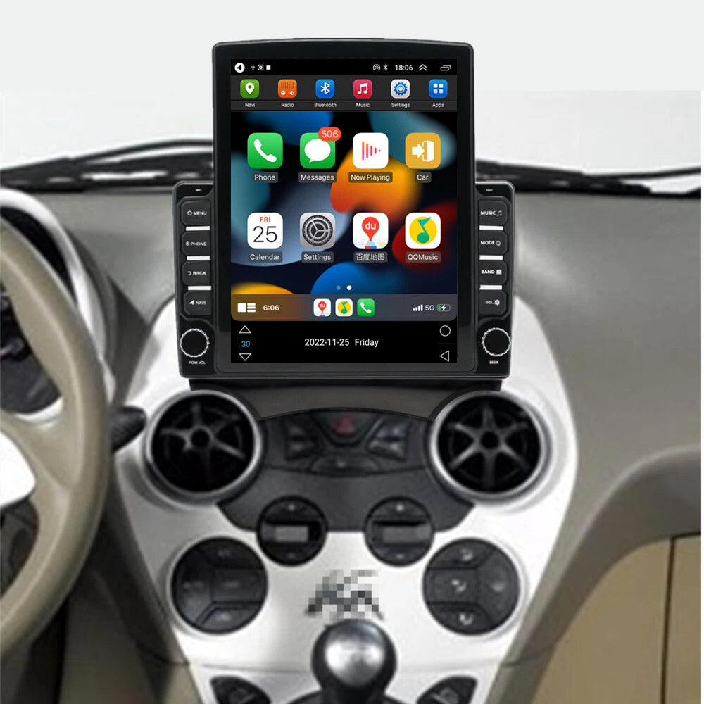 9.7'' Carplay GPS Navigation Stereo for Ford Ka (2008–2014)