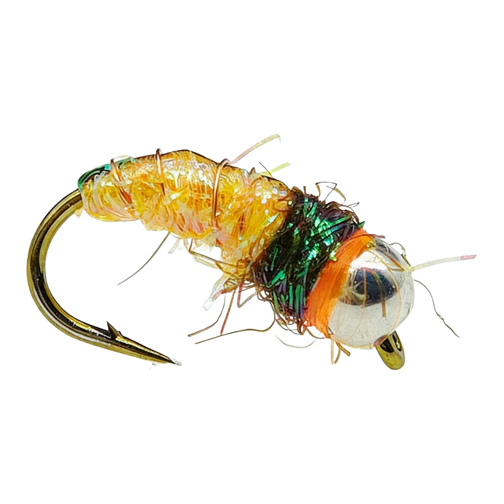 5pcs Stonefly Nymph Fly for Fishing (LY091) 14# Hook Split Ring