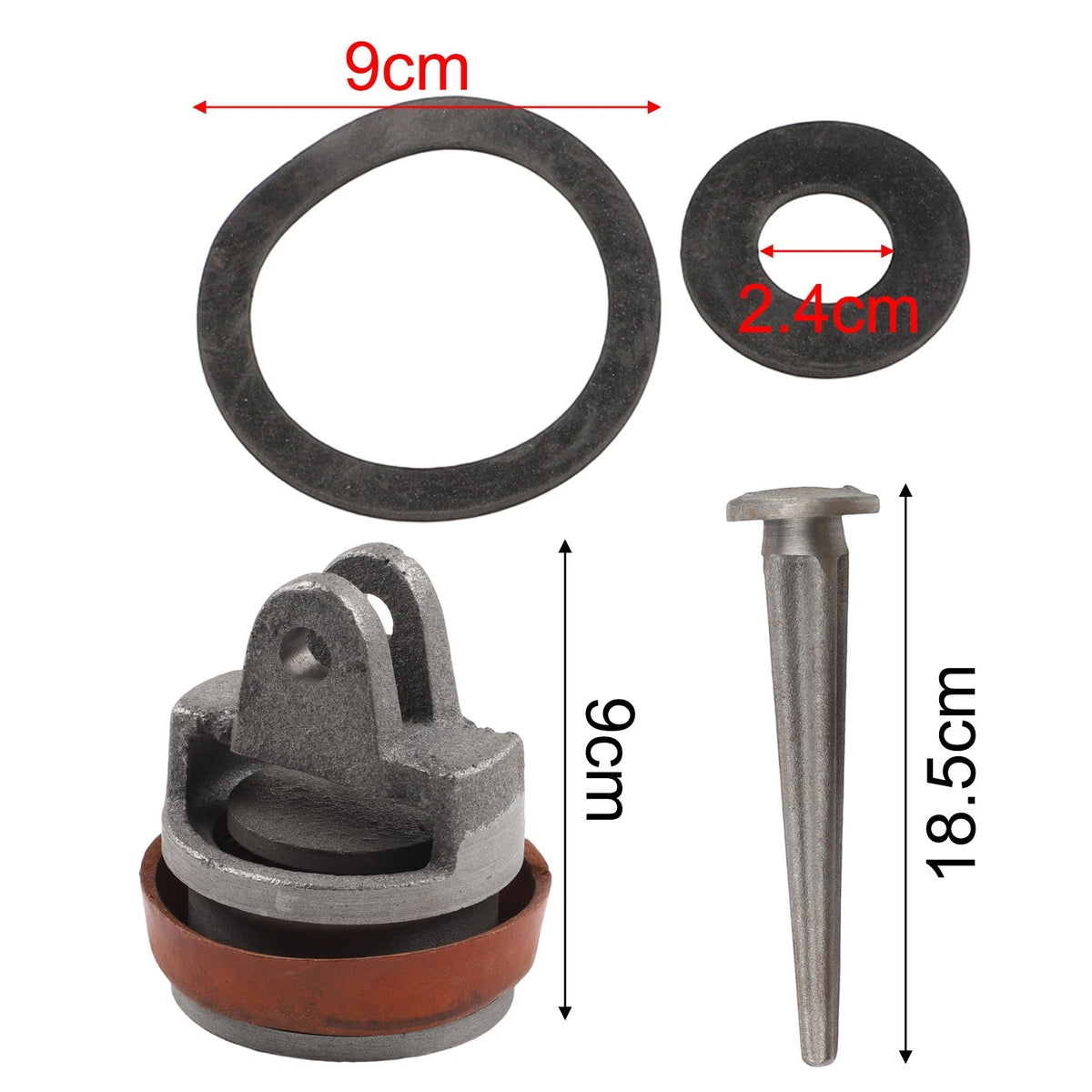 Replacement Kit for Type 75 Handle Pumps with Accessories