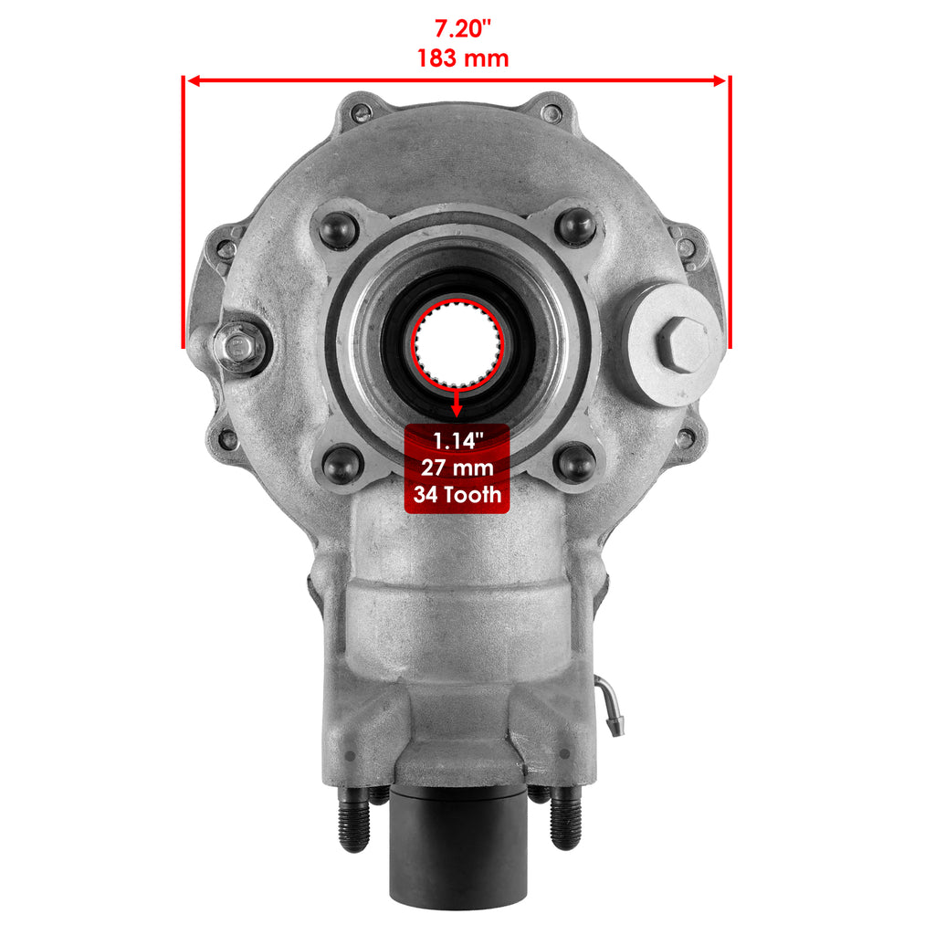 Rear Differential Complete for Honda TRX450S Foreman 450 4X4 S (1998–2001)