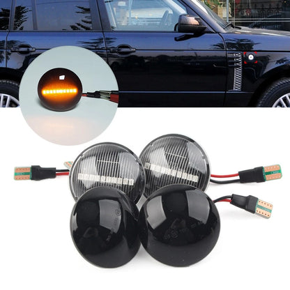 Dynamic LED Side Marker Indicator Light for Land Rover Range Rover L322 (2002–2012)