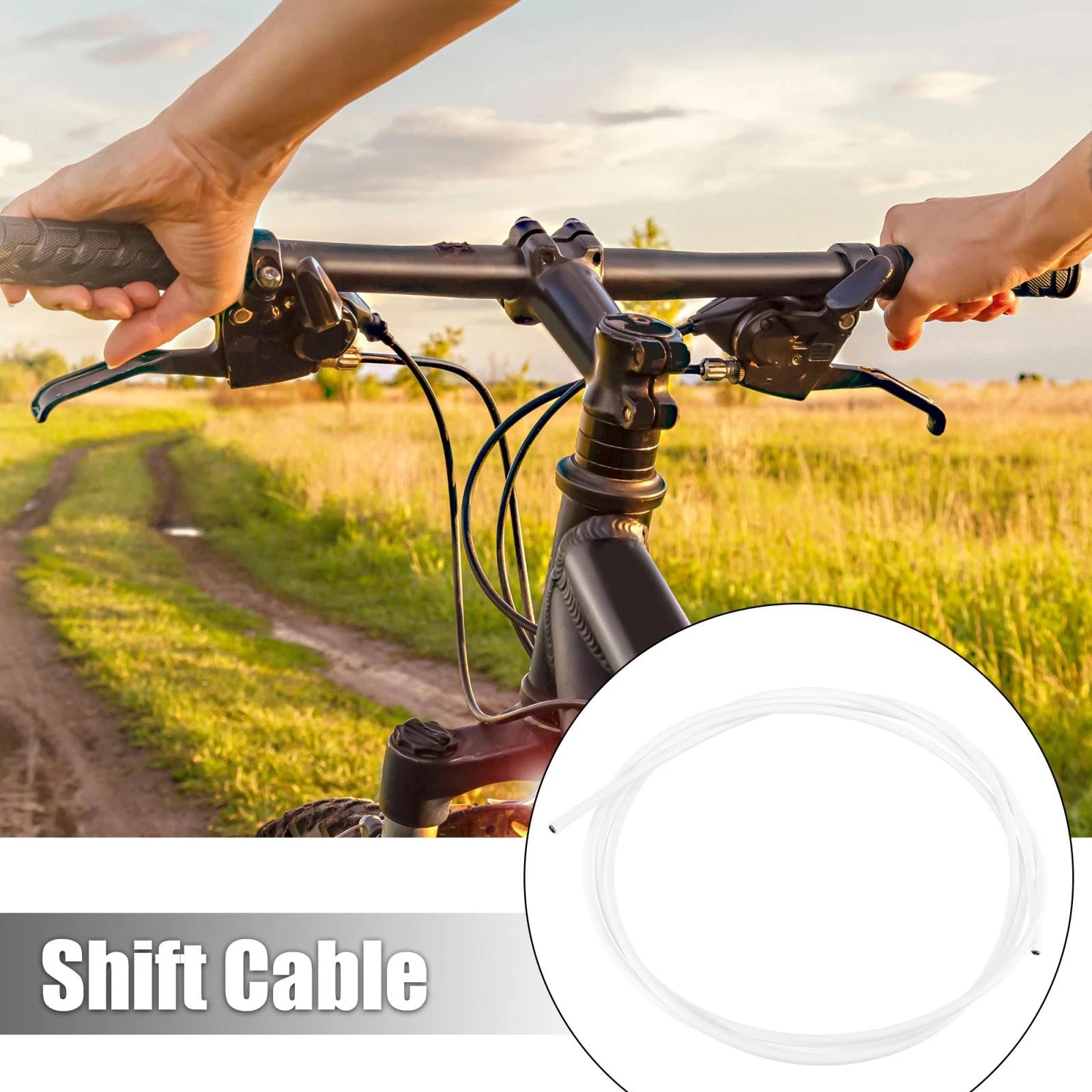 Bicycle Shifter Cable Housing Kit for 2m Derailleur Universal