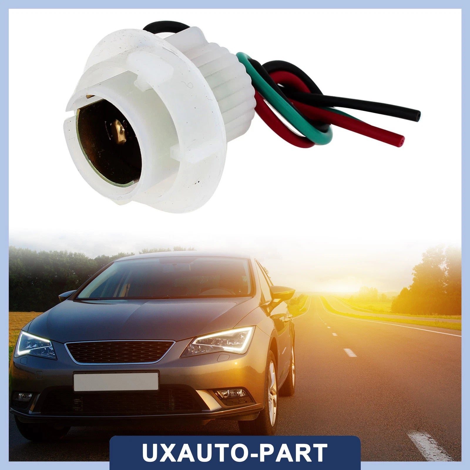 BAY15D 1157 Bulb Socket Harness for Universal Cars