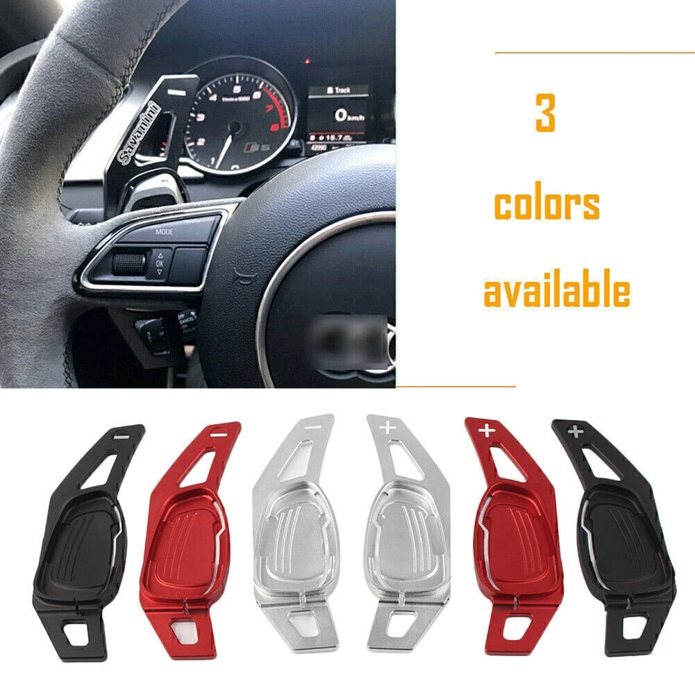 Steering Wheel Shift Paddle Shifter Extension for Audi S3 Cabriolet (2014)