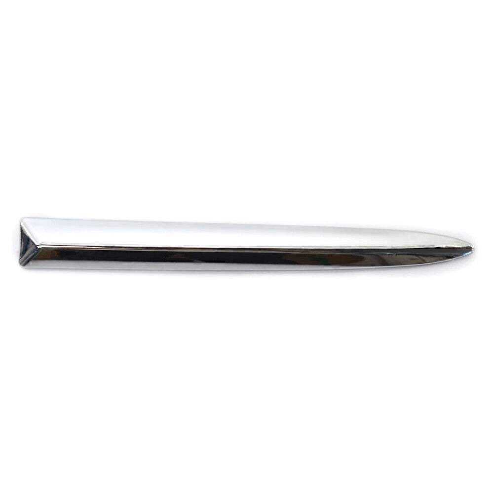 Front Bumper Upper Panel Trim Cover for Fiat 500 (2007–2015) Chrome Left