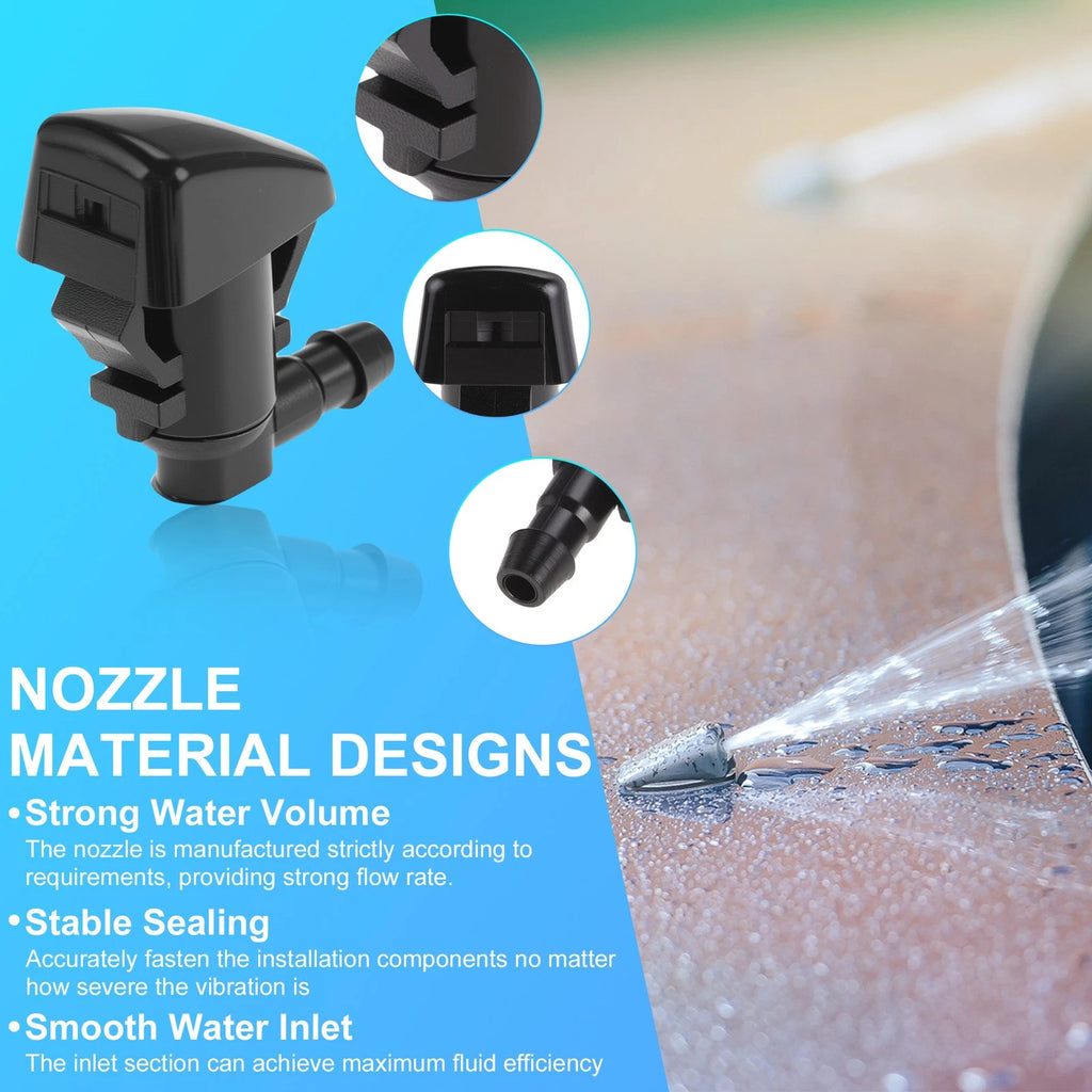 Windshield Washer Nozzle Kit for Dodge Durango (2011–2023) 68260443AA