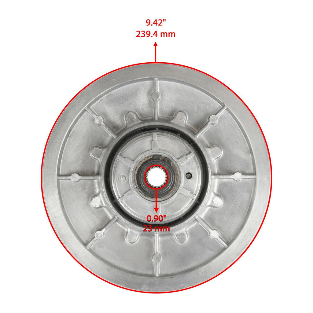 Secondary Driven Clutch 36 Degree Replacement for EZGO Golf Cart 4 Cycle (1991–)