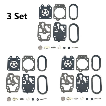 3X Carburetor Gasket Kit for Husqvarna 130BT (K20-WYA)