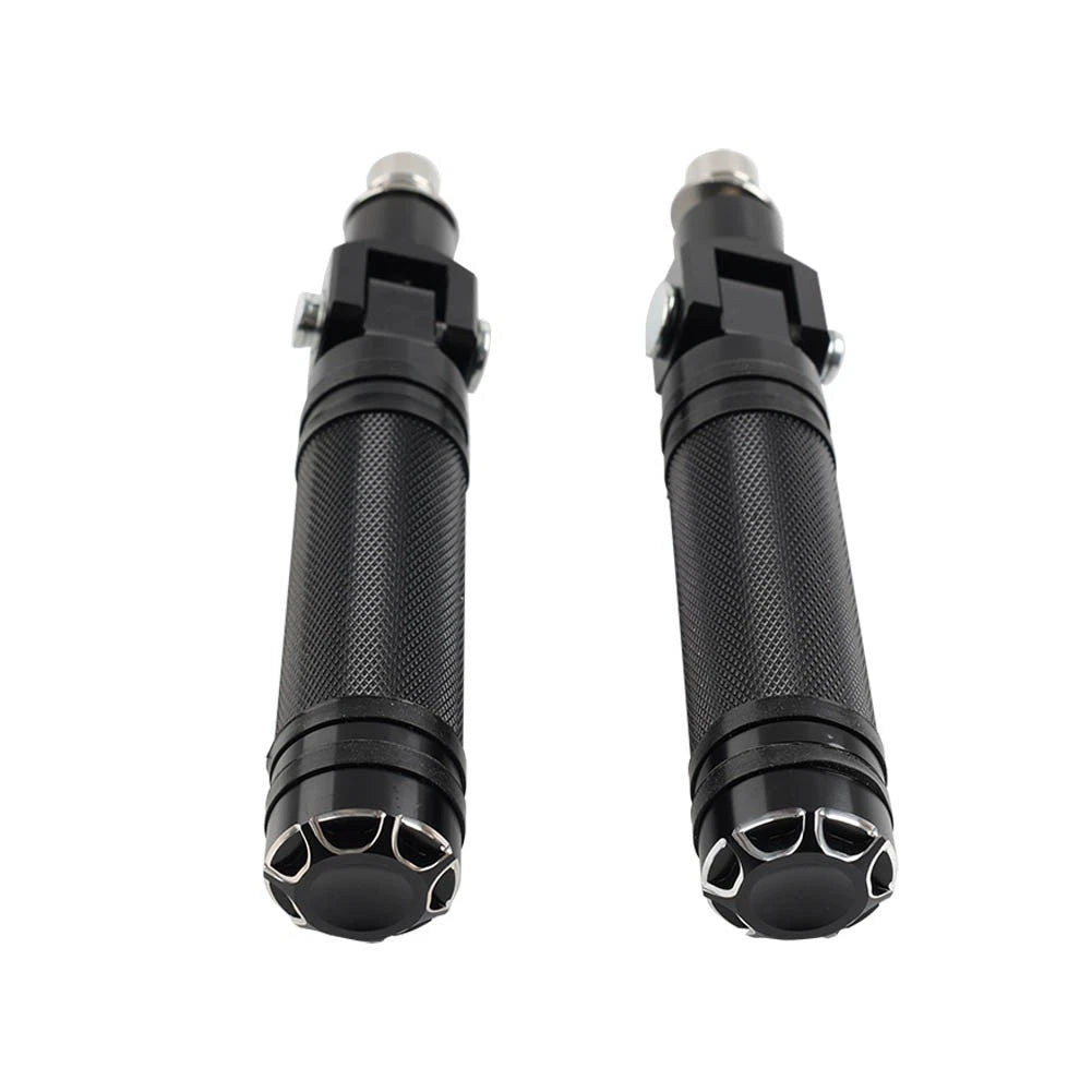 CNC Foldable Footrests Footpeg Pedals for Universal Motorcycles